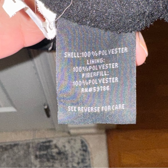 Beverly Hills Polo Club Men's L Black Puffer Jacket Winter Coat Warm Quilted - Picture 12 of 16